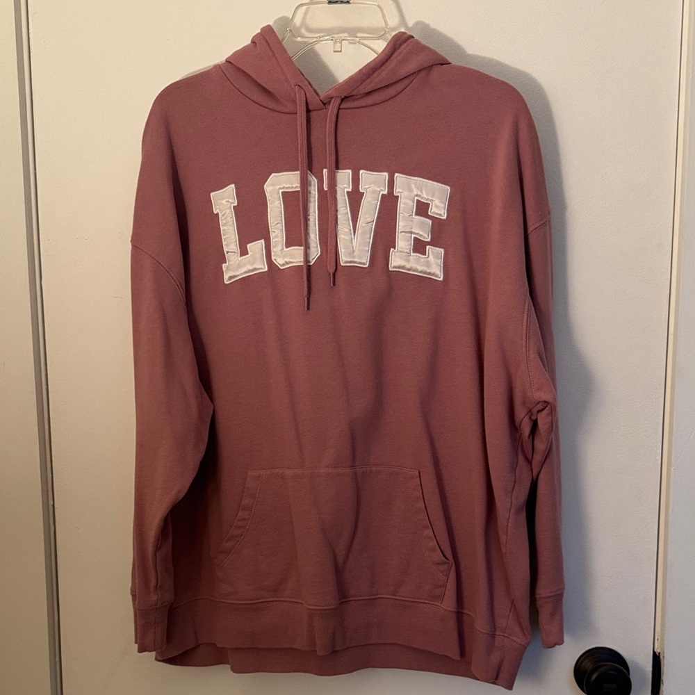Torrid Dusty Pink Hoodie